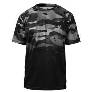 Dark Camo Short Sleeve Trail MTB Jersey