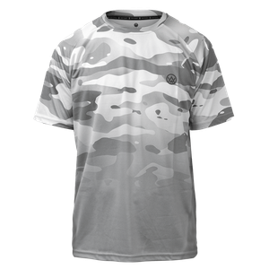 Arctic Camo Short Sleeve Trail MTB Jersey