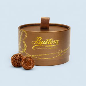 Moonpig Butlers Chocolate Truffles Powder Puff Box 200G