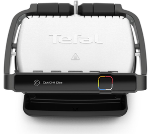 Tefal GC750D40 Grill OptiGrill Elite Digital Control 2000w Silver & Black