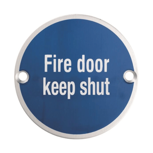Fire Door Keep Shut Door Sign - SSS