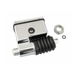 DOSS Rear Brake Master Cylinder in Chrome Finish For 1991-2005 All Dyna Models (42474-90B) (63493C)