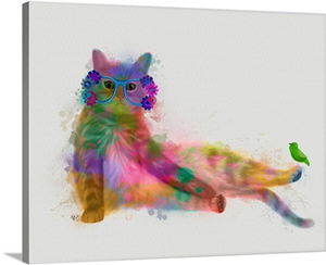 Cat Rainbow Splash 10