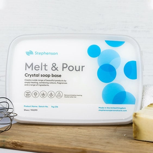 Shea Butter Melt & Pour Soap Base, 1Kg - Stephenson
