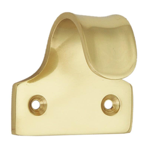 Open Type Sash Lift Pull - Polished Brass - Hardware Solutions