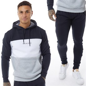 Brave Soul Mens Parker Tracksuit Dark Navy