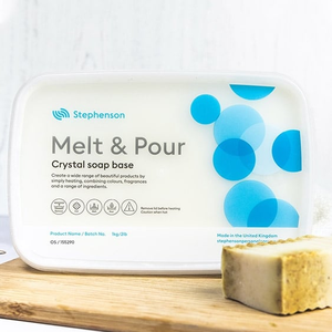 Oatmeal & Shea Melt & Pour Soap Base, 1Kg - Stephenson