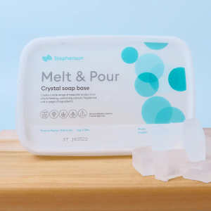 Standard Clear Melt & Pour Soap Base, 1Kg - Stephenson