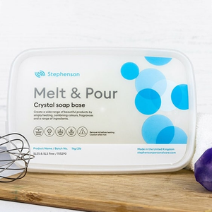 SLS & SLES Free Clear Melt & Pour Soap Base, 1Kg - Stephenson