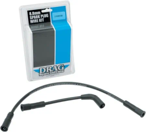 Drag Specialties 8.8 MM Spark Plug Wire Set For 2007-2020 Sportster Motorcycles (2104-0186)