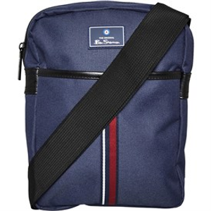 Ben Sherman Mens Cohen Cross Body Bag Navy
