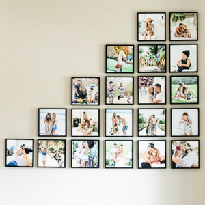 Restickable Photo Tiles