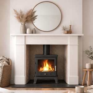 Gallery Brompton 56" Agean Limestone Fire Surround