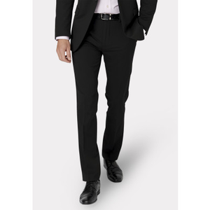 Tailored Fit Pegasus Black Washable Suit Trousers