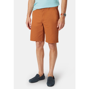 Ashdown Stretch Cotton Burnt Orange Chino Shorts