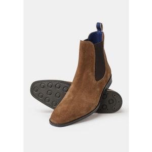 Tan Suede Chelsea Boot