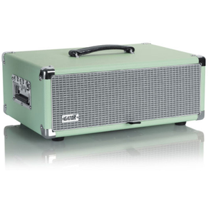 Gator GR-RETRORACK-3SG Vintage Amp Vibe Rack Case - 3U Seafoam Green