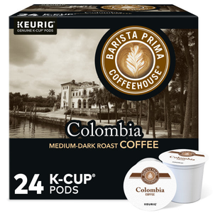 Barista Prima Coffeehouse Colombia K-Cups, Dark Roast – 24 Count