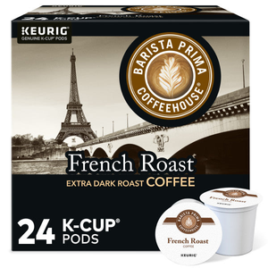 Barista Prima Coffeehouse French Roast K-Cups, Dark Roast – 24 Count