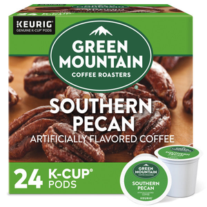 Green Mountain Southern Pecan K-Cups, Light Roast – 24 Count