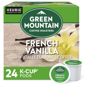 Green Mountain French Vanilla K-Cups, Light Roast – 24 Count