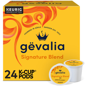 Gevalia Kaffe Signature Blend K-Cups, Light Roast – 24 Count