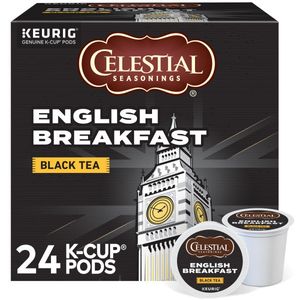 Celestial Seasonings English Breakfast Black Tea K-Cups – 24 Count