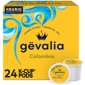 Gevalia Kaffe Colombia K-Cups, Medium Roast – 24 Count