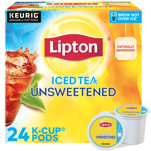 Lipton Classic Unsweetened Iced Tea K-Cups – 24 Count