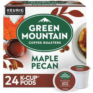 Green Mountain Maple Pecan K-Cups, Light Roast – 24 Count (Limited Edition)