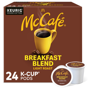 McCafé Breakfast Blend K-Cups, Light Roast – 24 Count