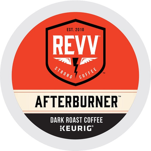 REVV Afterburner K-Cups, Extra Bold Dark Roast – 24 Count