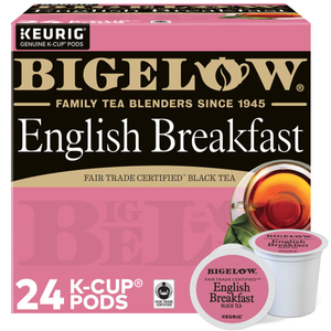 Bigelow English Breakfast Tea K-Cups – 24 Count