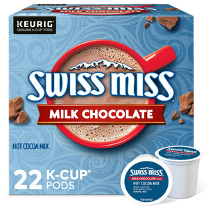Swiss Miss Milk Chocolate Hot Cocoa K-Cups – 22 Count