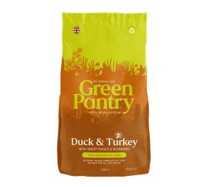 Duck &amp; Turkey with Sweet Potato &amp; Blueberry, Supporting Dog Anxiety - 1.5kg