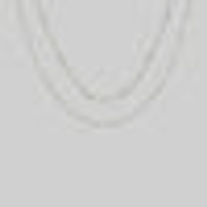 PURITY. Delicate Double Chain Necklace - Silver - Silver