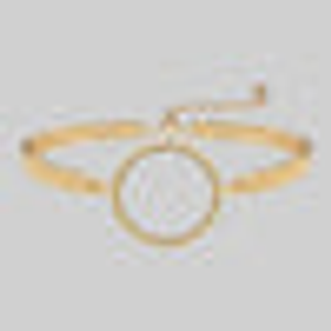 PARADOX. Oversized Ring Chain Choker - Gold - Gold