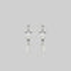 MOONLIGHT. Opal Moon Clicker Hoop Earrings - Silver - Silver / Pair