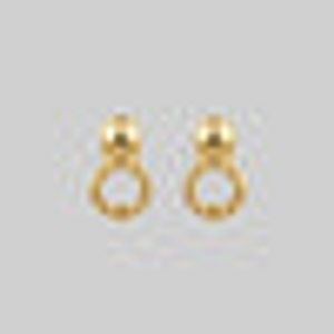 FORSAKE. Skull & Bones Door Knocker Earrings - Gold - Gold / Pair