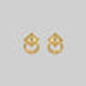 DEFEND. Ornate Grand Door Knocker Earrings - Gold - Gold / Pair