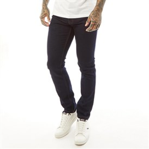 Bench Mens Eddie 22 Slim Fit Jeans Dark Indigo Wash