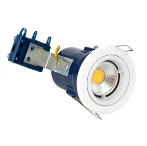 ELA-27465-WHT Yate Fixed Fire Rated Downlight in a White Finish