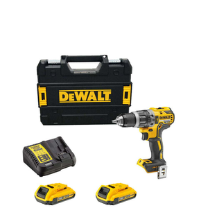 DeWALT DCD796D2 Cordless 18v XR Brushless Combi Drill Set With 2 x 2Ah Batts, Charger And Carry Case