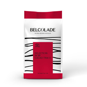 Belcolade cacao trace dark chocolate (55%) buttons - 1kg