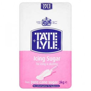 Tate & lyle icing sugar - 3kg and 25kg