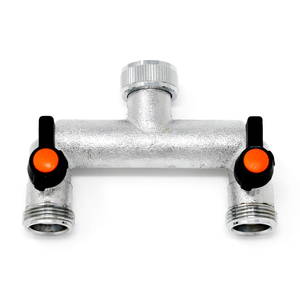 Claber Two-Way Metal Tap Adaptor - 9601