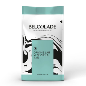 Belcolade Origins Venezuelan milk chocolate buttons (43.5%) - 15kg