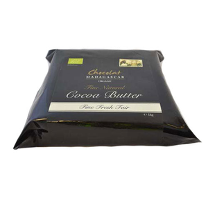 Chocolat madagascar organic undeodorised cocoa butter - 1kg