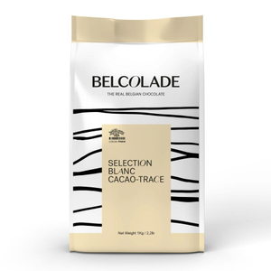 Belcolade cacao trace white chocolate (30%) buttons - 1kg - 5kg and 15kg
