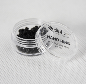 SILICONE LINED NANO RINGS/BEADS -200 Pack